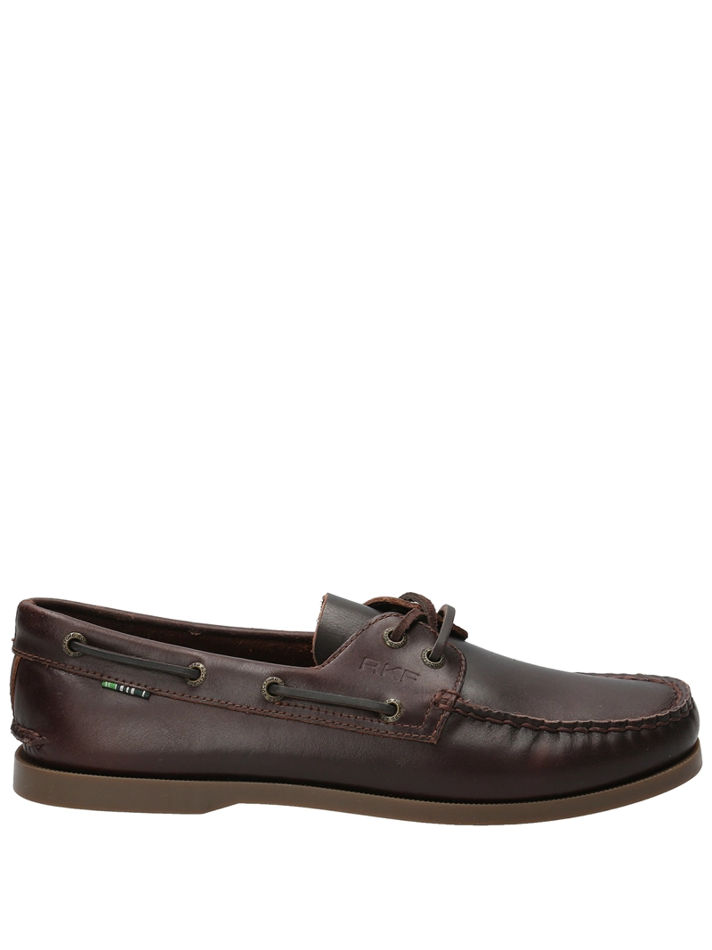 MOCASÍN CUERO ROCKFORD HOMBRE BOAT CAFÉ OSCURO - 1