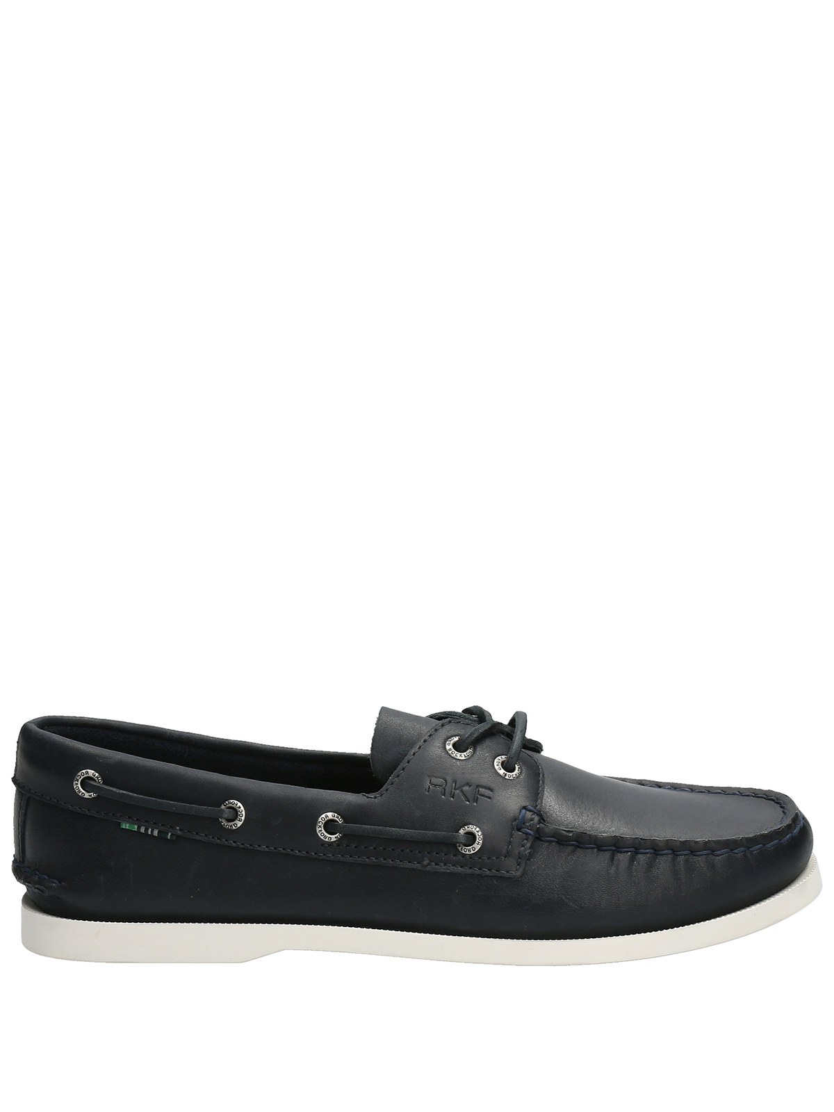 MOCASÍN CUERO ROCKFORD HOMBRE BOAT AZUL - 1