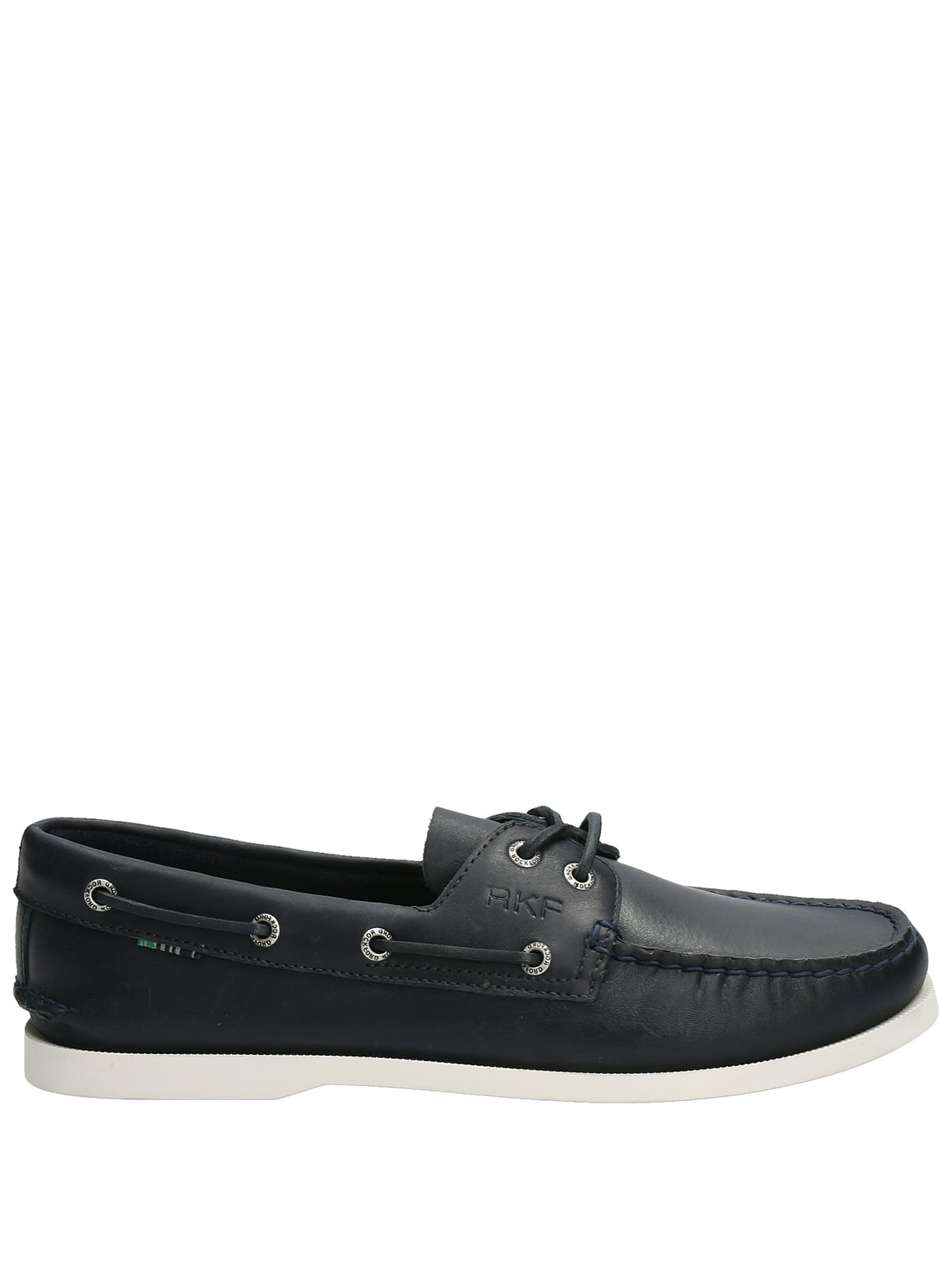 MOCASÍN CUERO ROCKFORD HOMBRE BOAT AZUL - 1