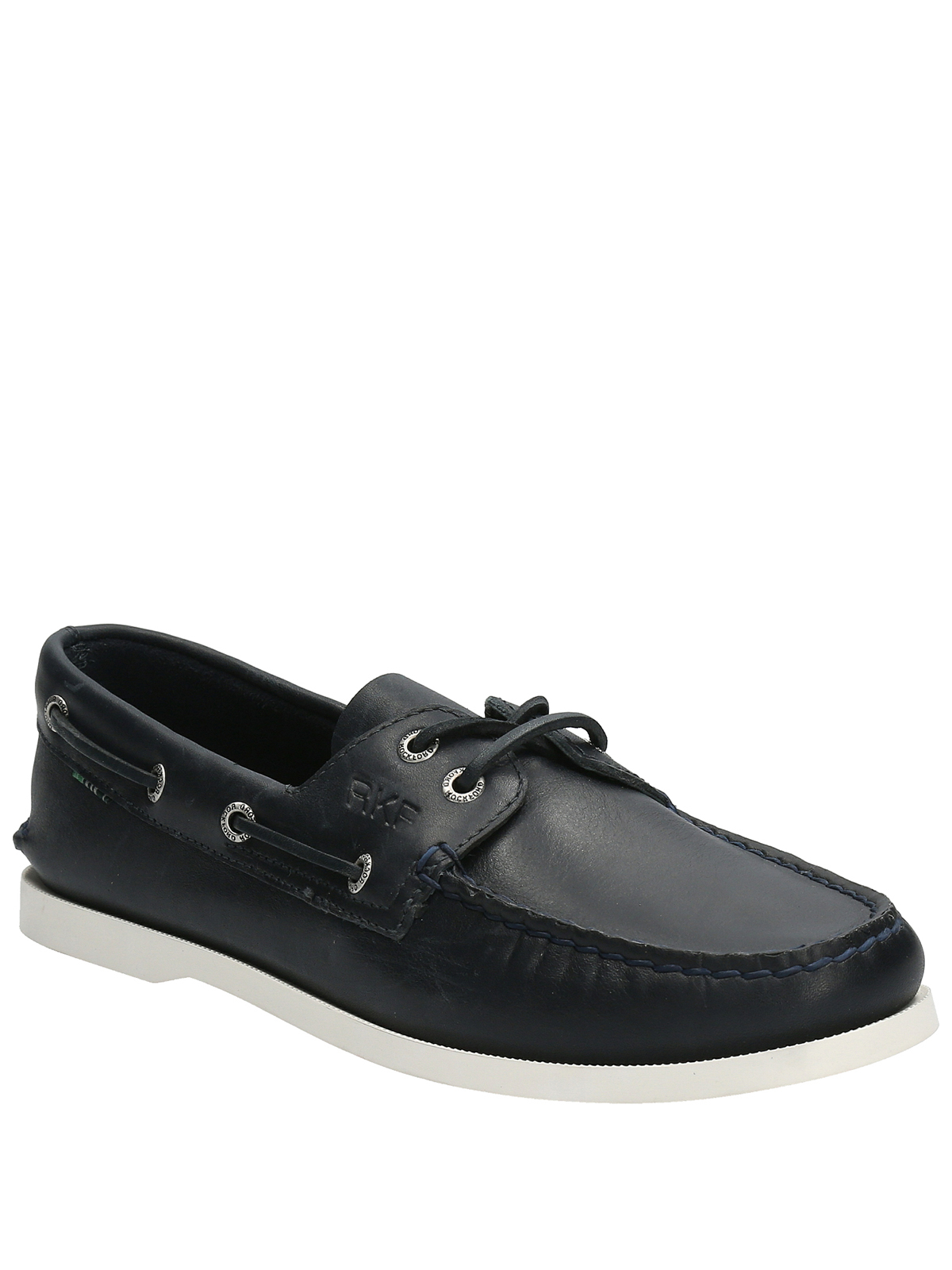 MOCASÍN CUERO ROCKFORD HOMBRE BOAT AZUL - 2