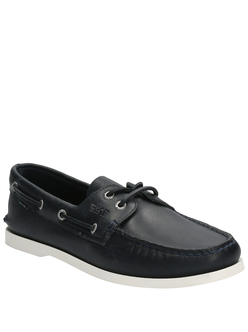 MOCASÍN CUERO ROCKFORD HOMBRE BOAT AZUL - 2