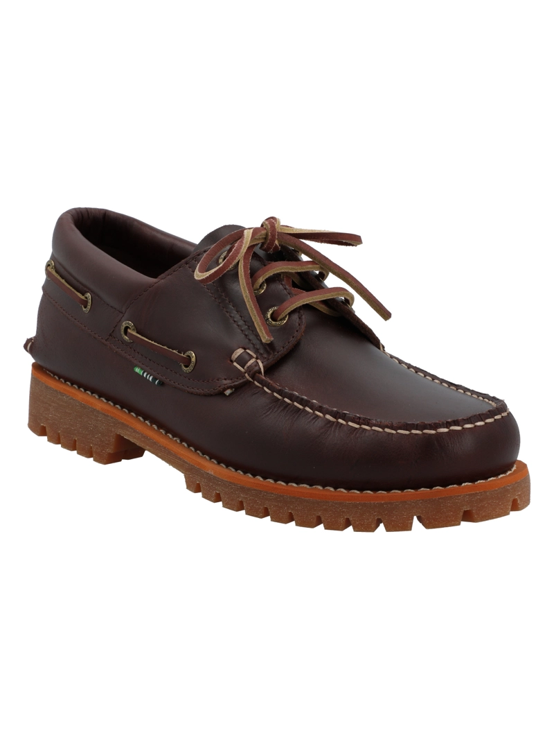 MOCASIN CUERO ROCKFORD HOMBRE NEW ROCKY IV CAFE  OSCURO - 2