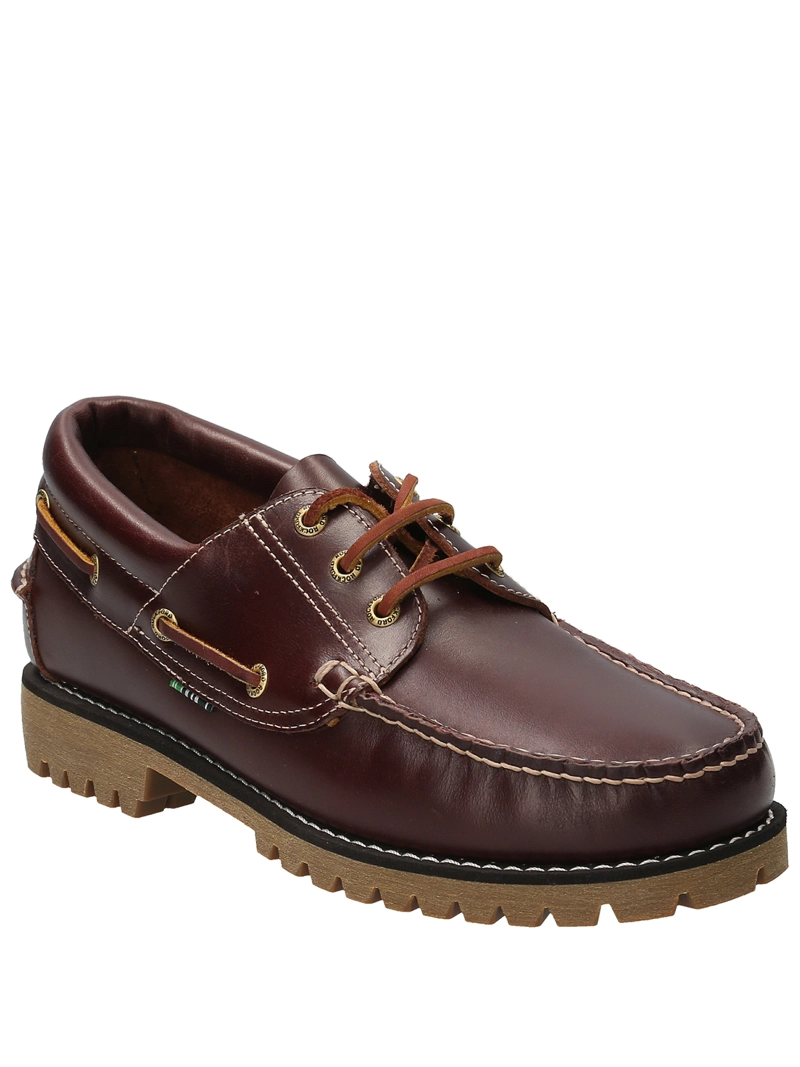 MOCASIN CUERO ROCKFORD HOMBRE NEW ROCKY IV CAFE  OSCURO - 2