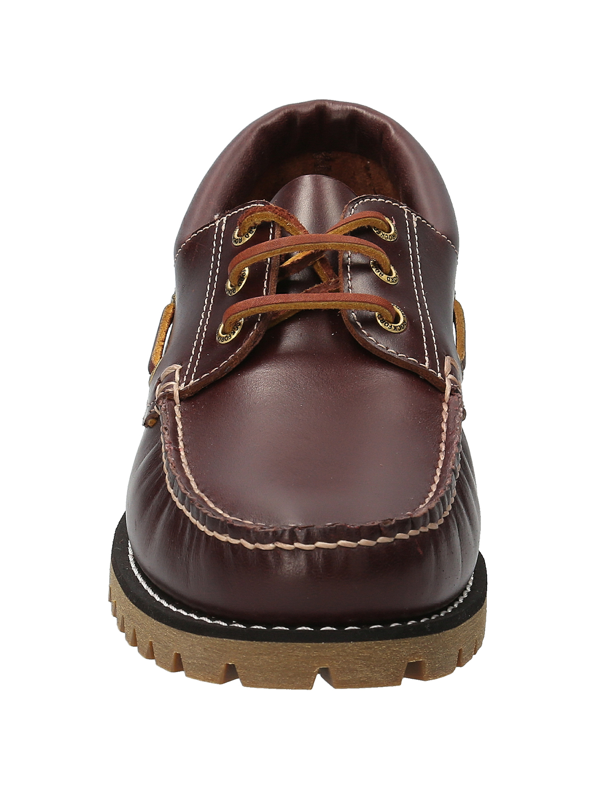 MOCASIN CUERO ROCKFORD HOMBRE NEW ROCKY IV CAFE  OSCURO - 4
