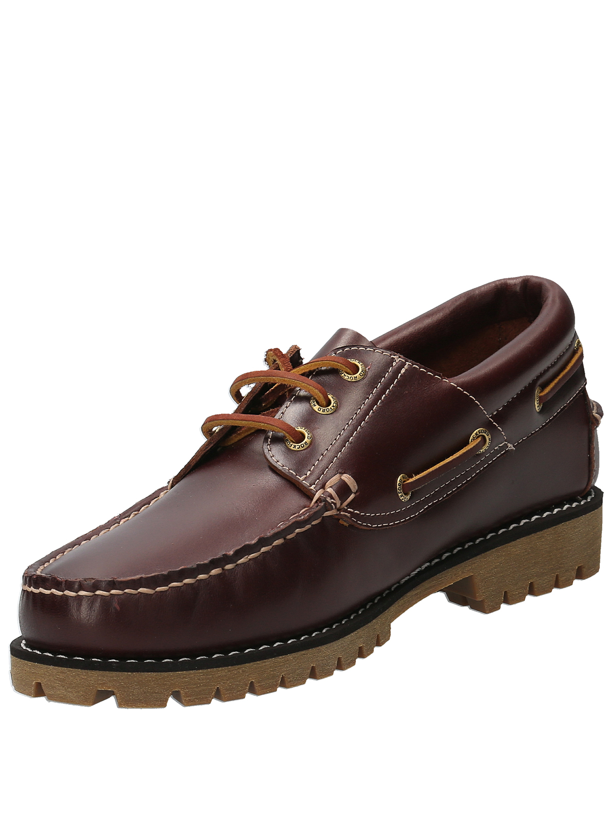 MOCASIN CUERO ROCKFORD HOMBRE NEW ROCKY IV CAFE  OSCURO - 5