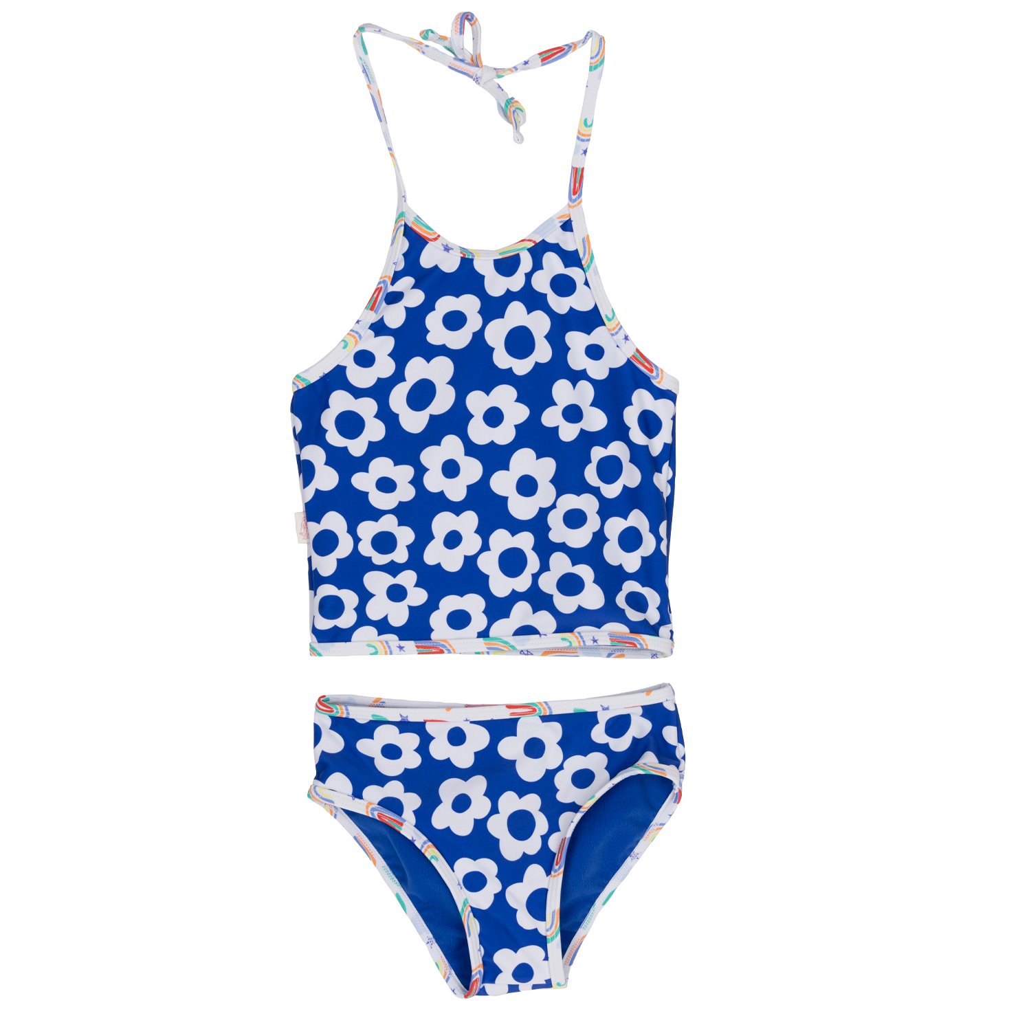 TRAJE DE BAÑO NIÑA HUSH PUPPIES FLOWER [4-16] AZUL - 1