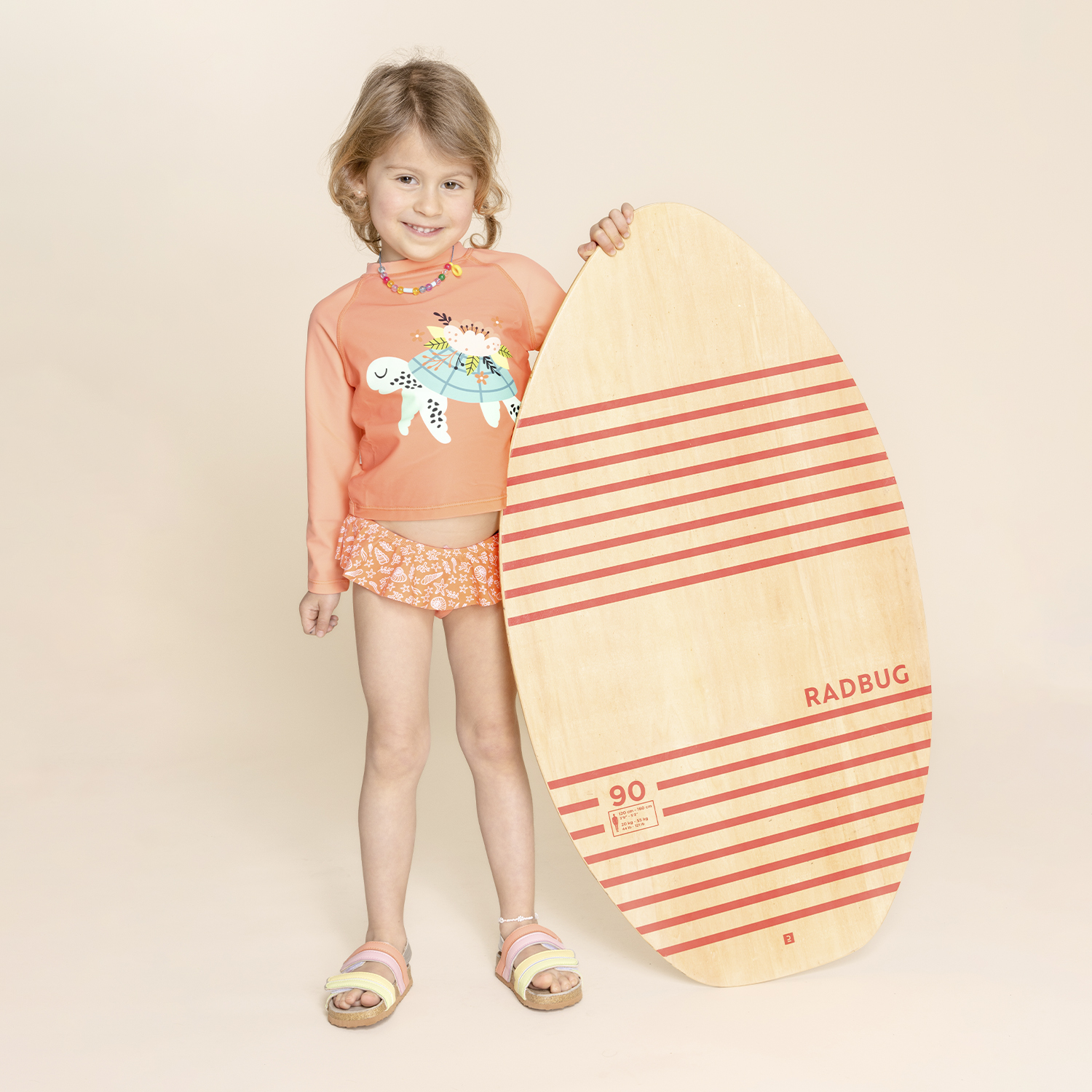 TRAJE DE BAÑO NIÑA HUSH-PUPPIES CORAL GS23-TDB/ARENA HUSH PUPPIES KIDS ARENA [1-3] - 6