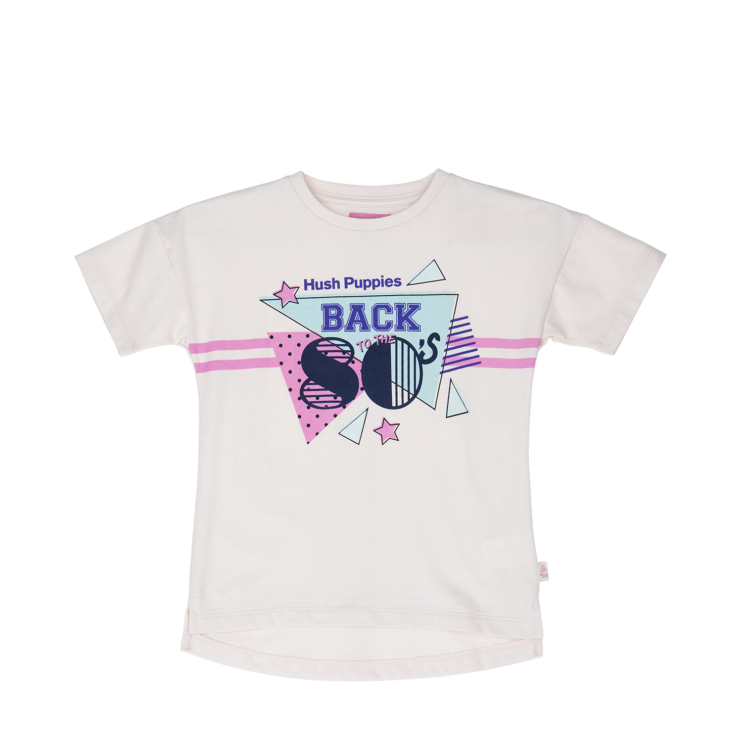 POLERA NIÑA HUSH PUPPIES KIDS HUSTON ROSADO - 1