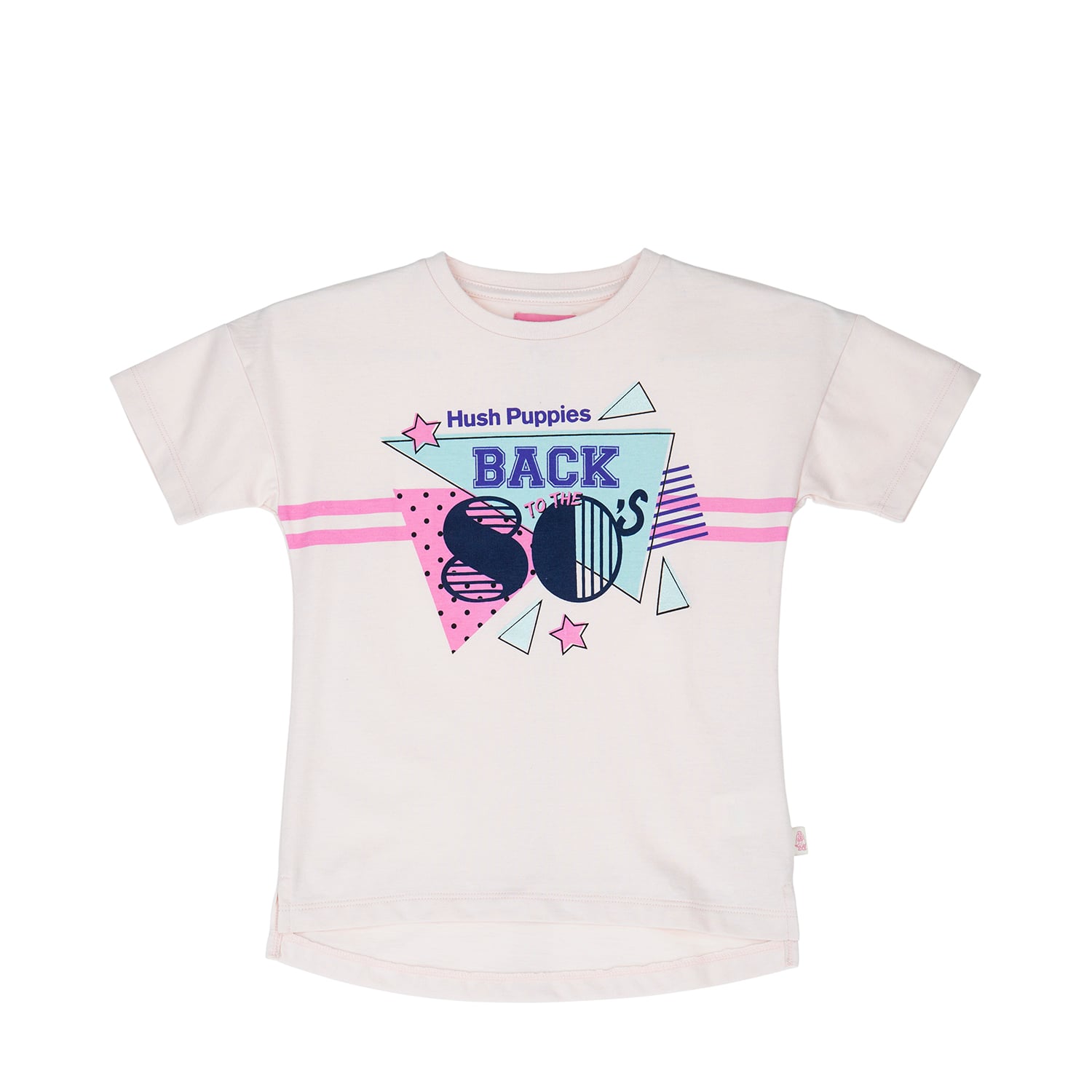 POLERA NIÑA HUSH PUPPIES KIDS HUSTON ROSADO - 1