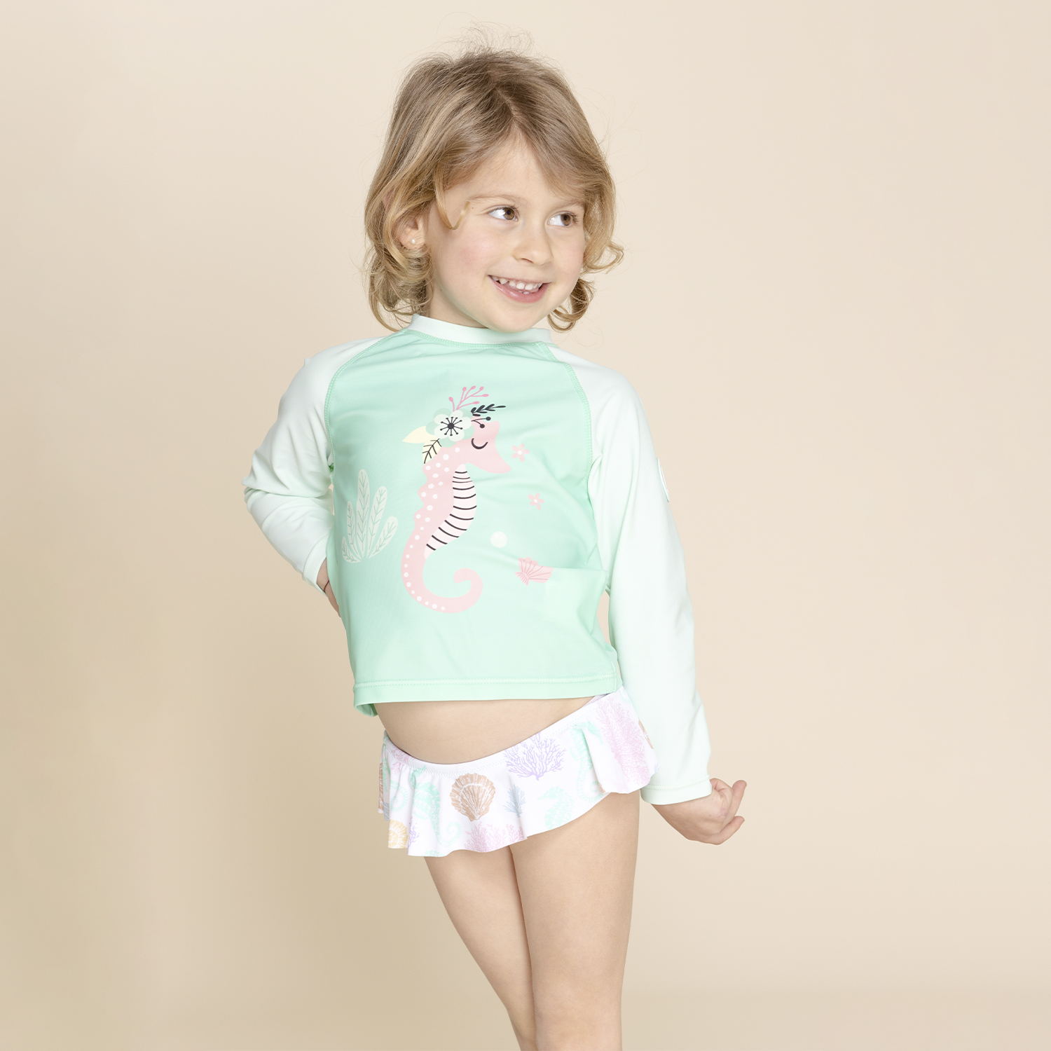 TRAJE DE BAÑO NIÑA HUSH-PUPPIES MENTA GS23-TDB/ARENA HUSH PUPPIES KIDS ARENA [1-3] - 5