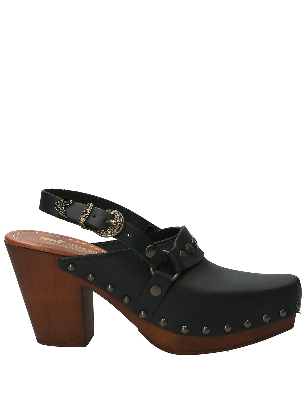 SUECO MUJER ROCKFORD CUERO NEGRO SALERMO - 1