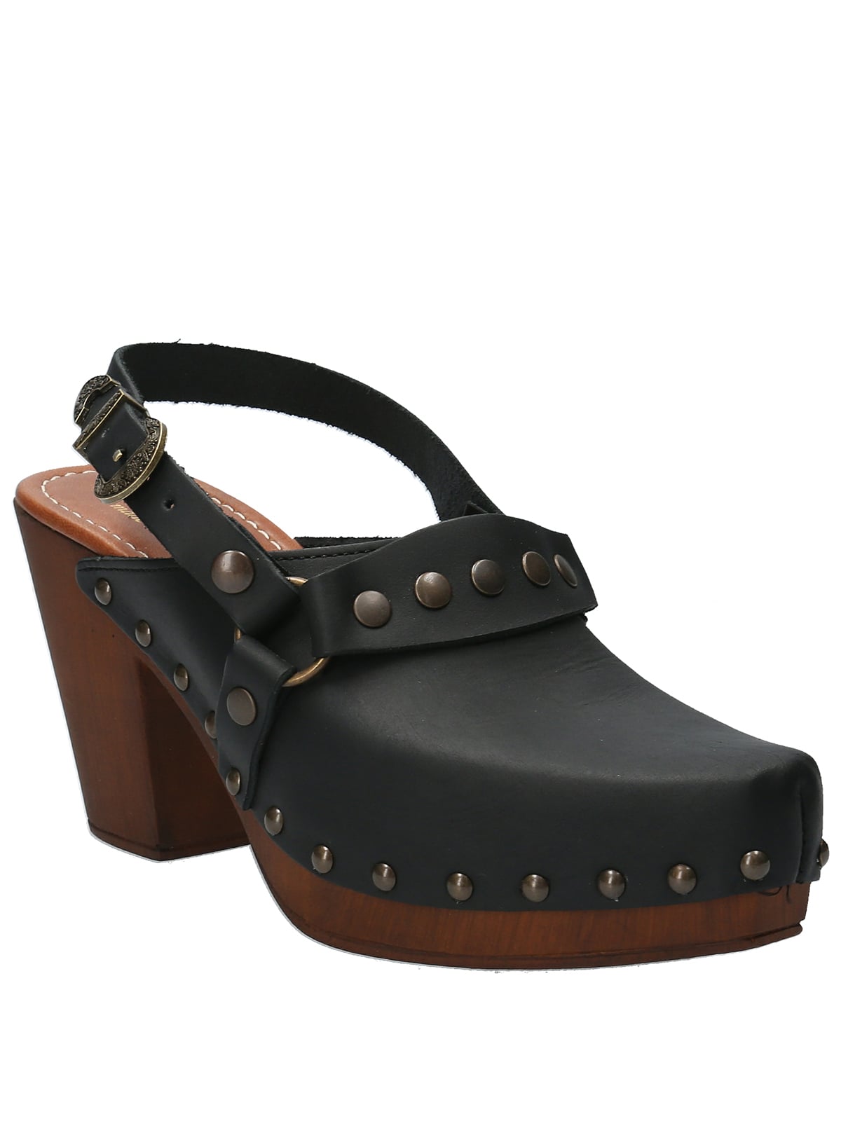 SUECO MUJER ROCKFORD CUERO NEGRO SALERMO - 2