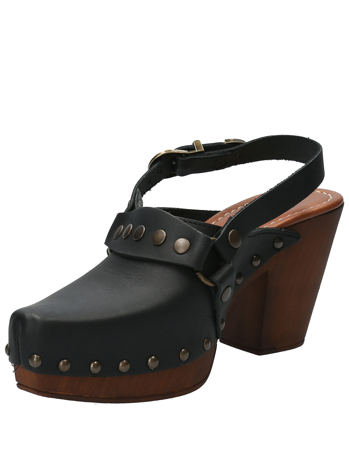 SUECO MUJER ROCKFORD CUERO NEGRO SALERMO - 5