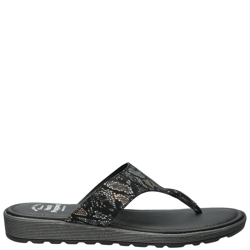 SANDALIA HUSH PUPPIES MUJER ROSSI NEGRO - 2