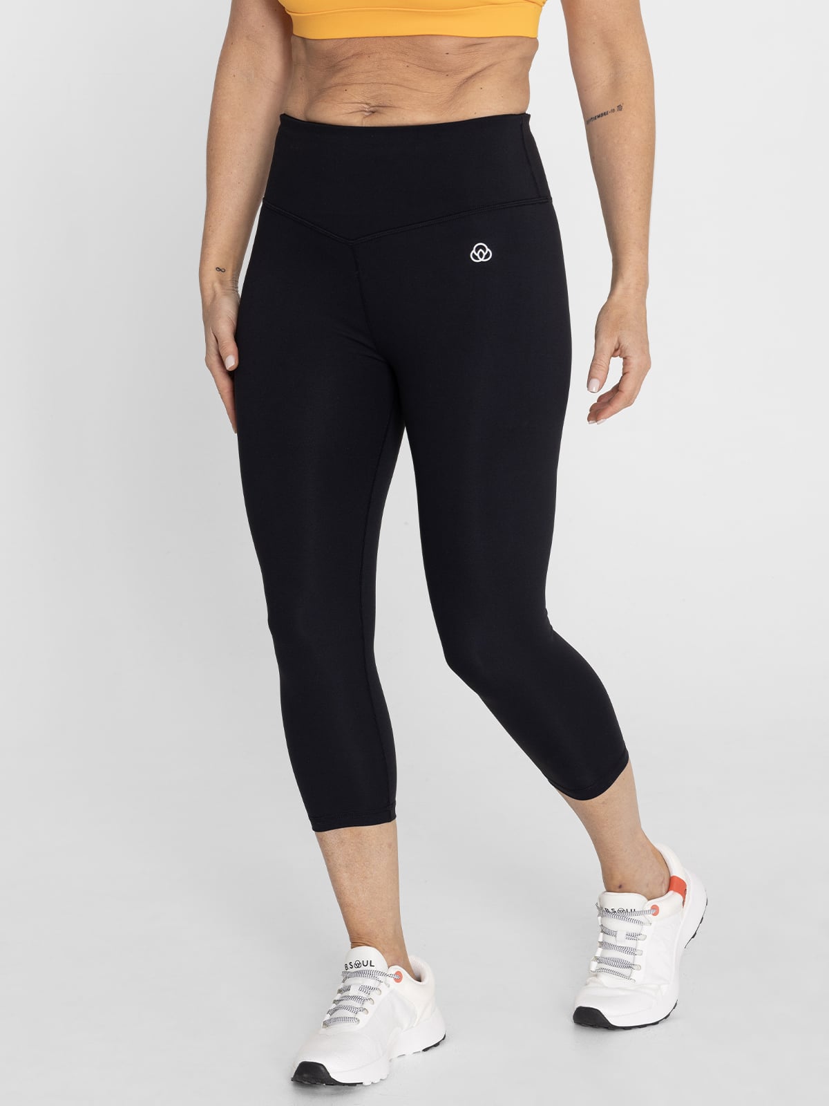 CALZA LARGA TIRO ALTO BSOUL HR CAPRI EN COLOR EN COLOR NEGRO MUJER - 6
