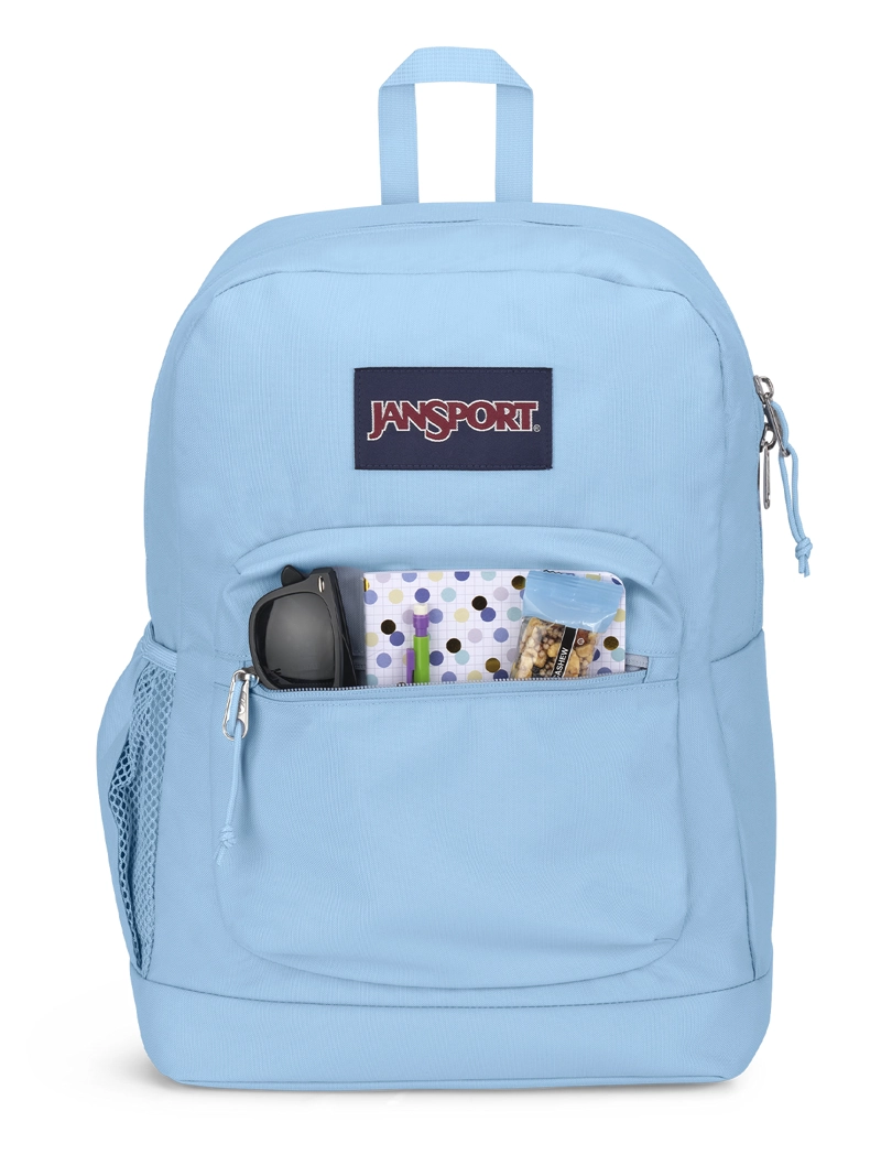 MOCHILA JANSPORT CROSS TOWN PLUS CELESTE. UNISEX - 4