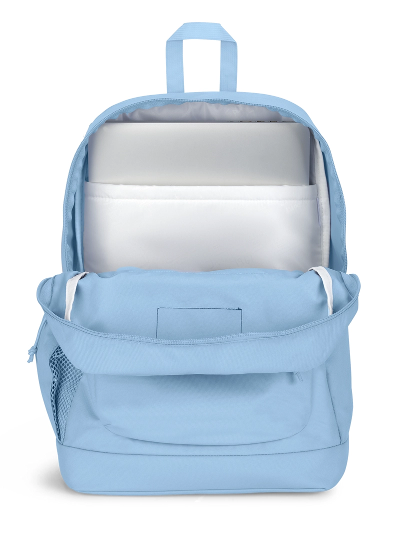MOCHILA JANSPORT CROSS TOWN PLUS CELESTE. UNISEX - 5