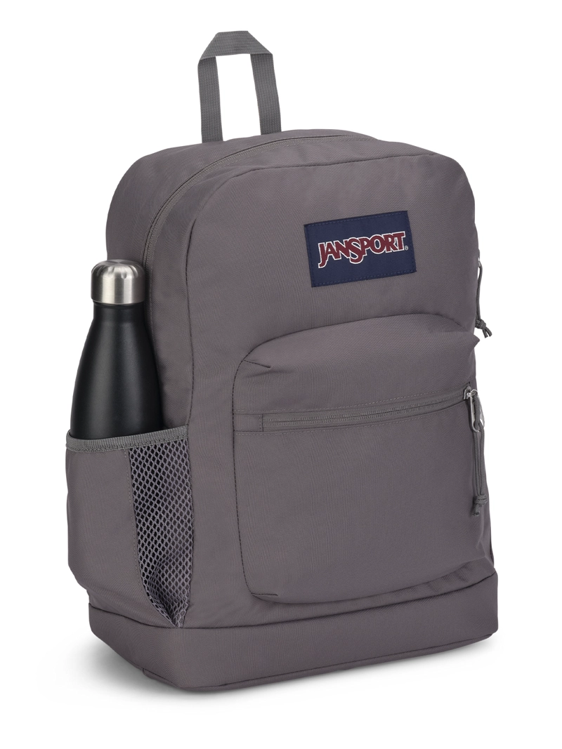 MOCHILA JANSPORT CROSS TOWN PLUS GRIS UNISEX - 3