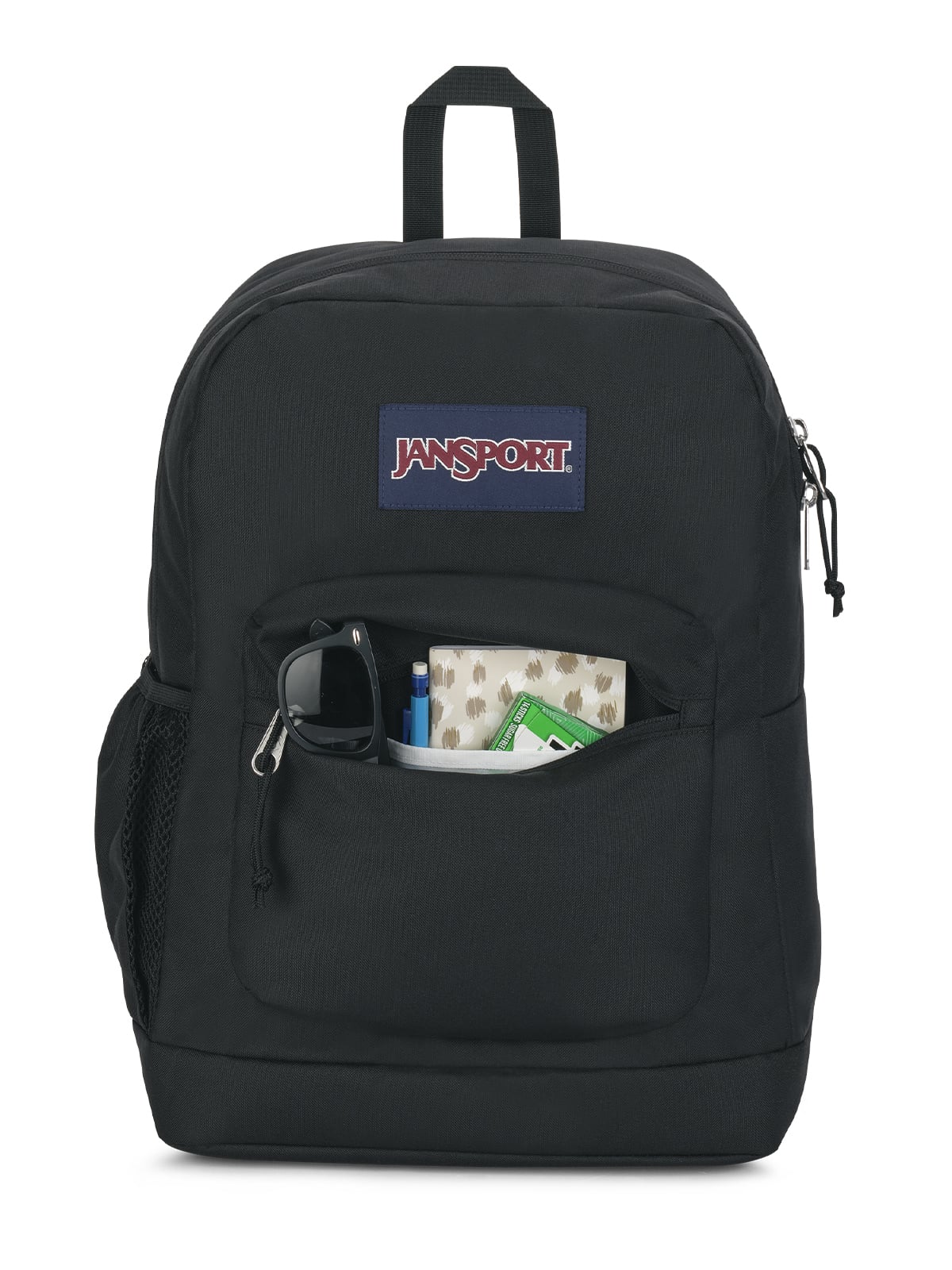 MOCHILA JANSPORT CROSS TOWN PLUS NEGRO UNISEX - 4