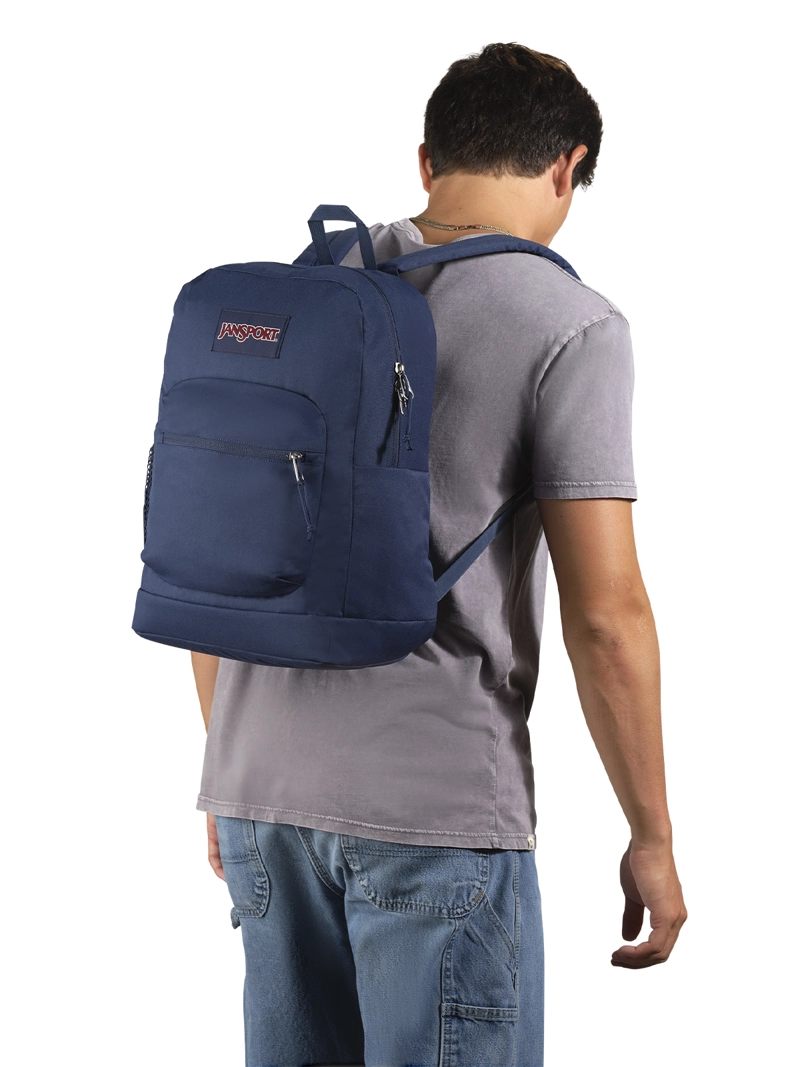 MOCHILA JANSPORT CROSS TOWN PLUS AZUL UNISEX - 6