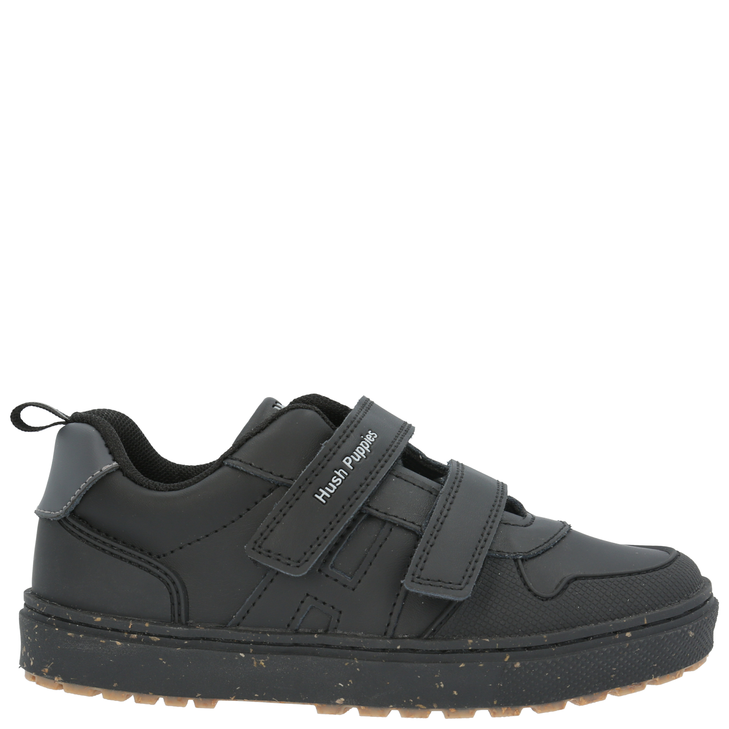 ZAPATILLA VELCR ESCOLAR HUSH PUPPIES OLIVER NEGRO NIÑO - 5