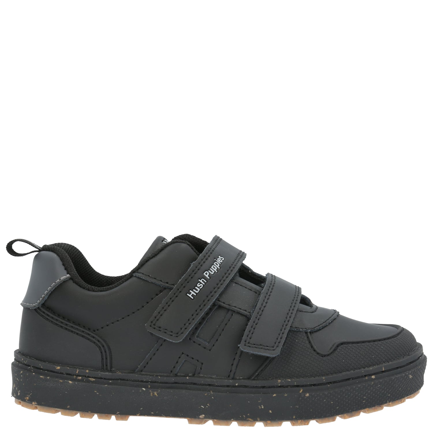 ZAPATILLA VELCR ESCOLAR HUSH PUPPIES OLIVER NEGRO NIÑO - 5
