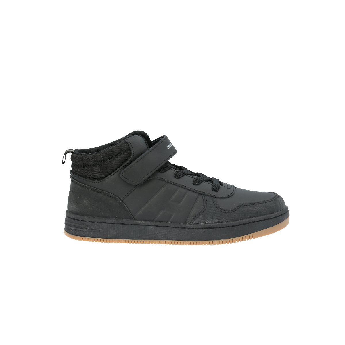 ZAPATILLA ESCOLAR HUSH PUPPIES TWIST HIGH NEGRO NIÑO - 1