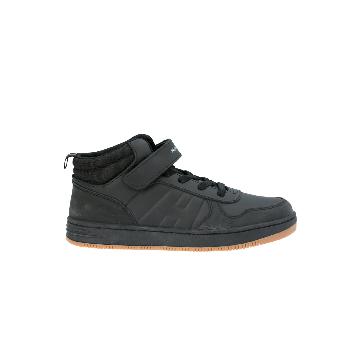 ZAPATILLA ESCOLAR HUSH PUPPIES TWIST HIGH NEGRO NIÑO - 1