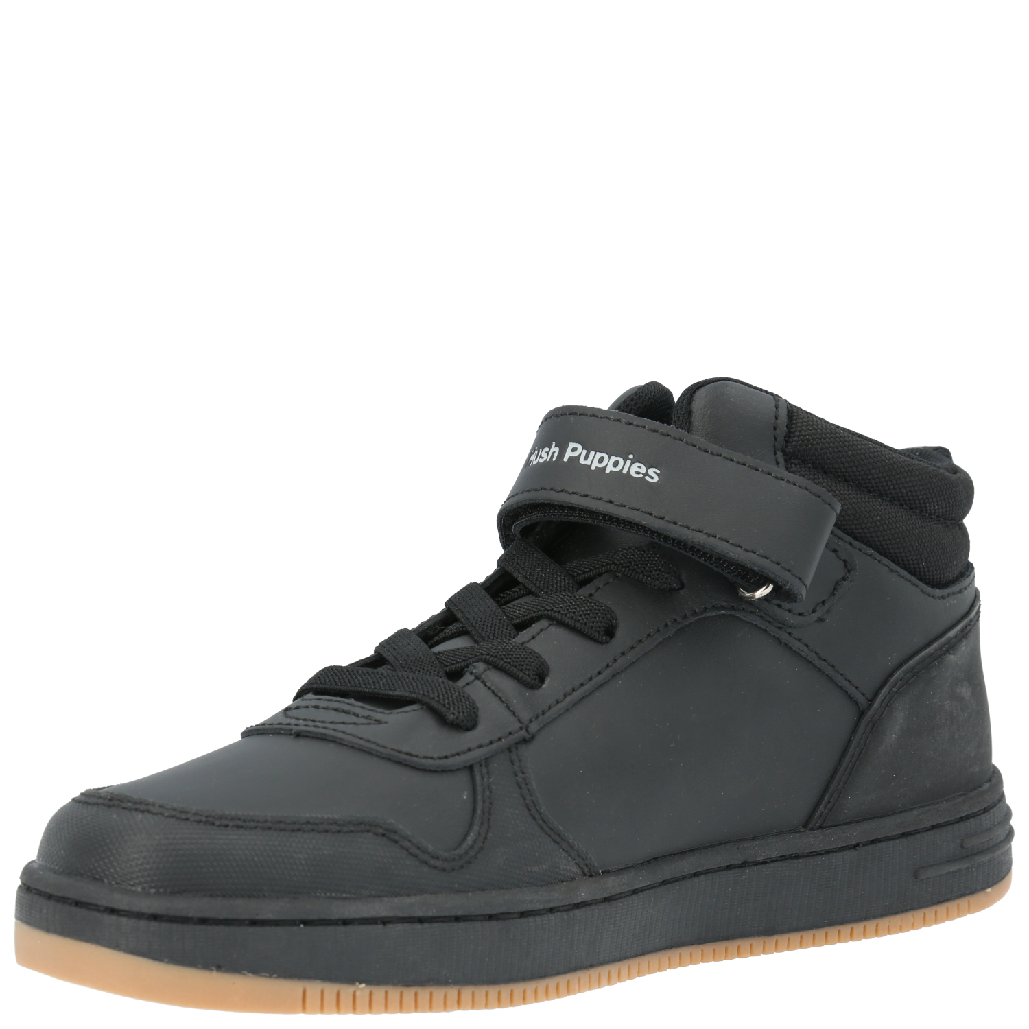 ZAPATILLA ESCOLAR HUSH PUPPIES TWIST HIGH NEGRO NIÑO - 7