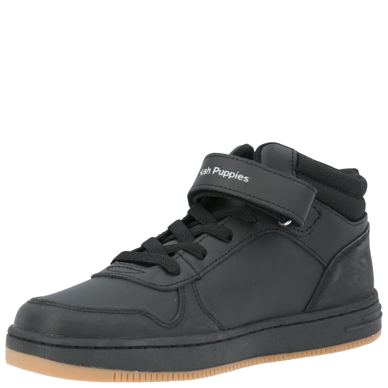 ZAPATILLA ESCOLAR HUSH PUPPIES TWIST HIGH NEGRO NIÑO - 7
