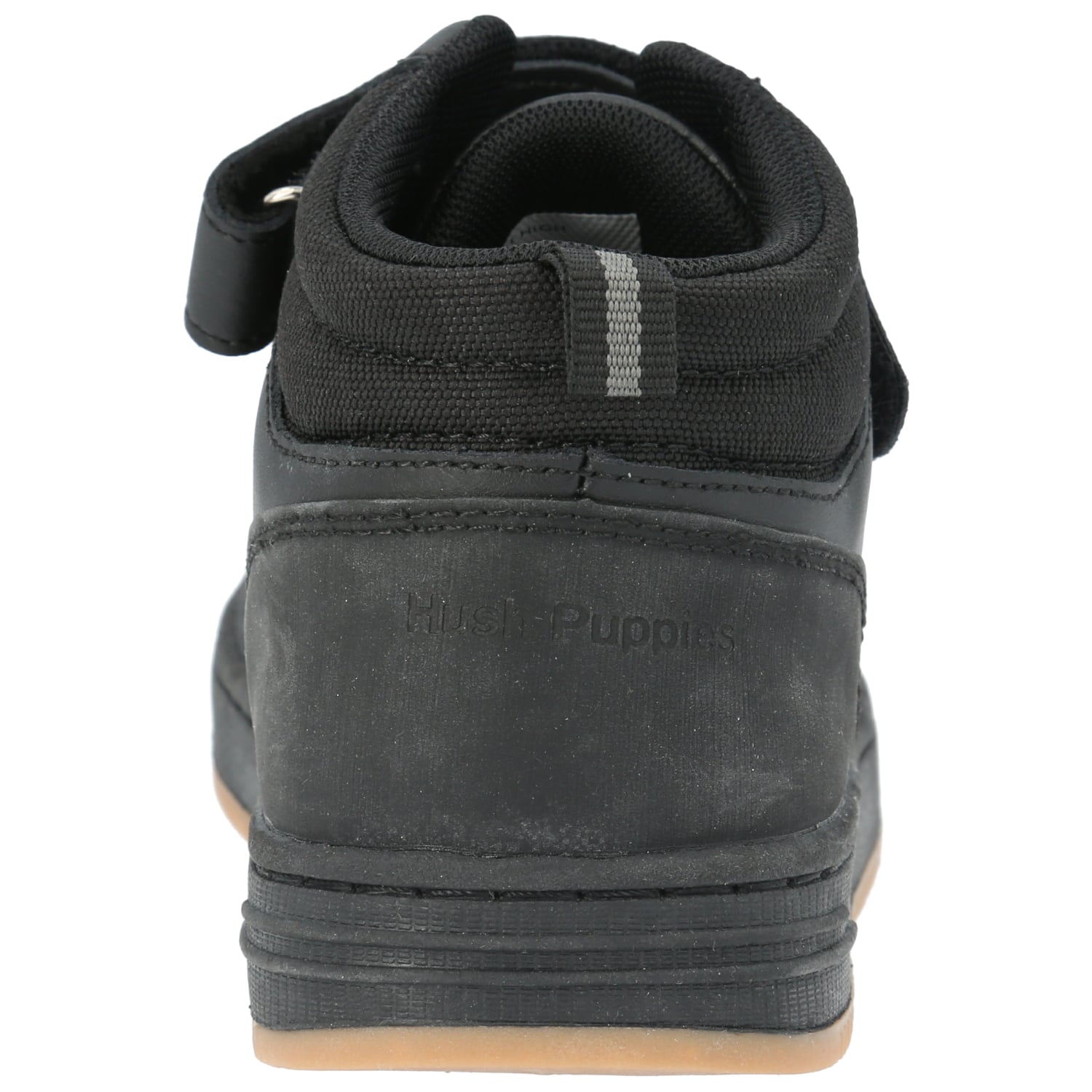 ZAPATILLA ESCOLAR HUSH PUPPIES TWIST HIGH NEGRO NIÑO - 8