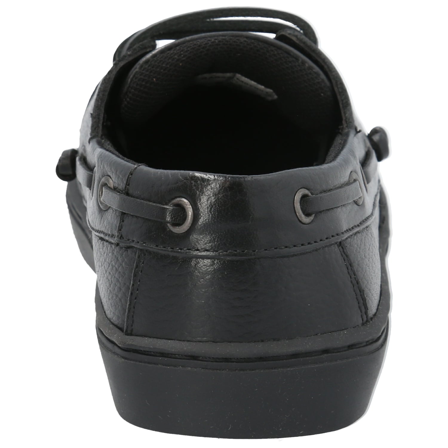 ZAPATO ESCOLAR DE CUERO HUSH PUPPIES DOYLE NEGRO NIÑO - 7