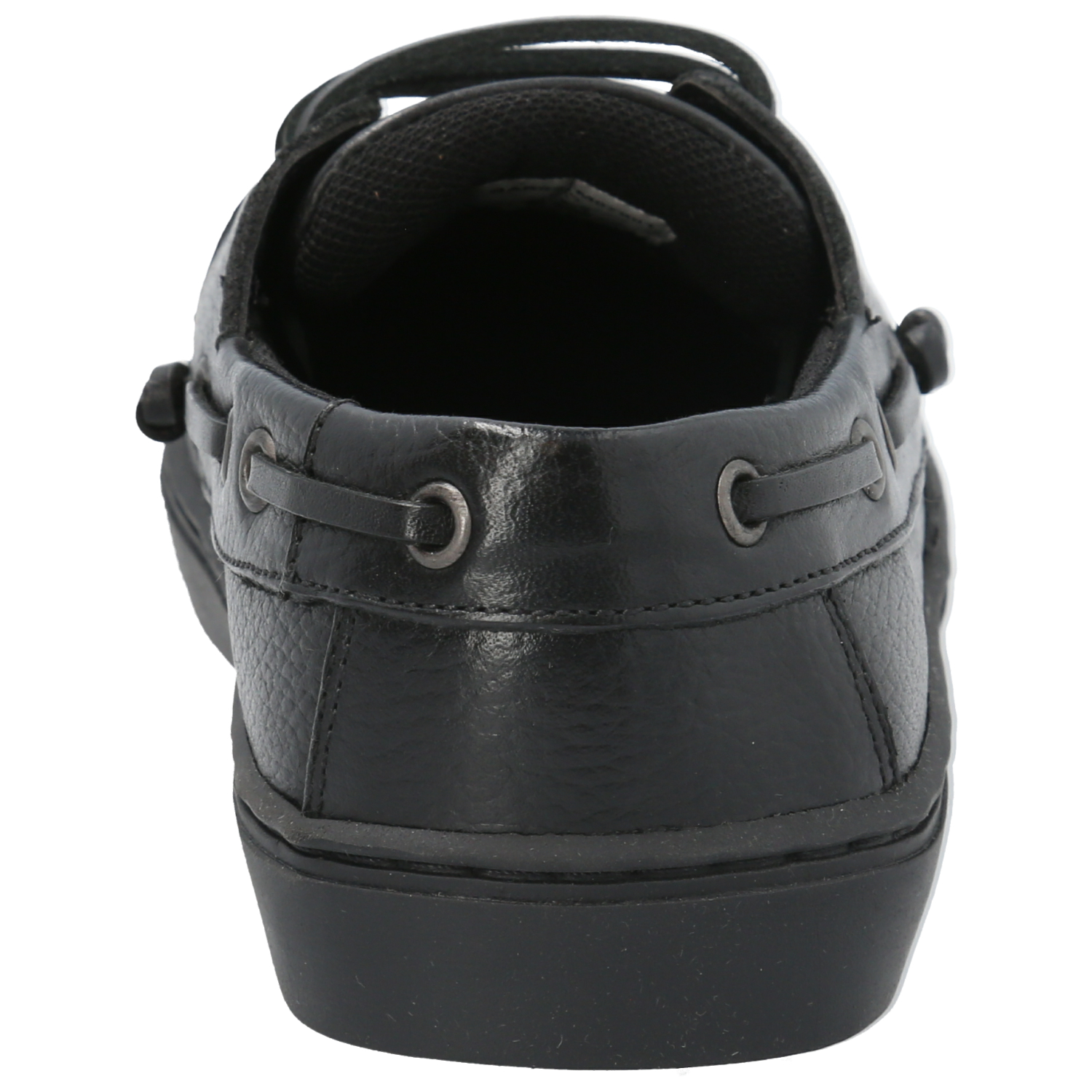 ZAPATO ESCOLAR DE CUERO HUSH PUPPIES DOYLE NEGRO NIÑO - 7