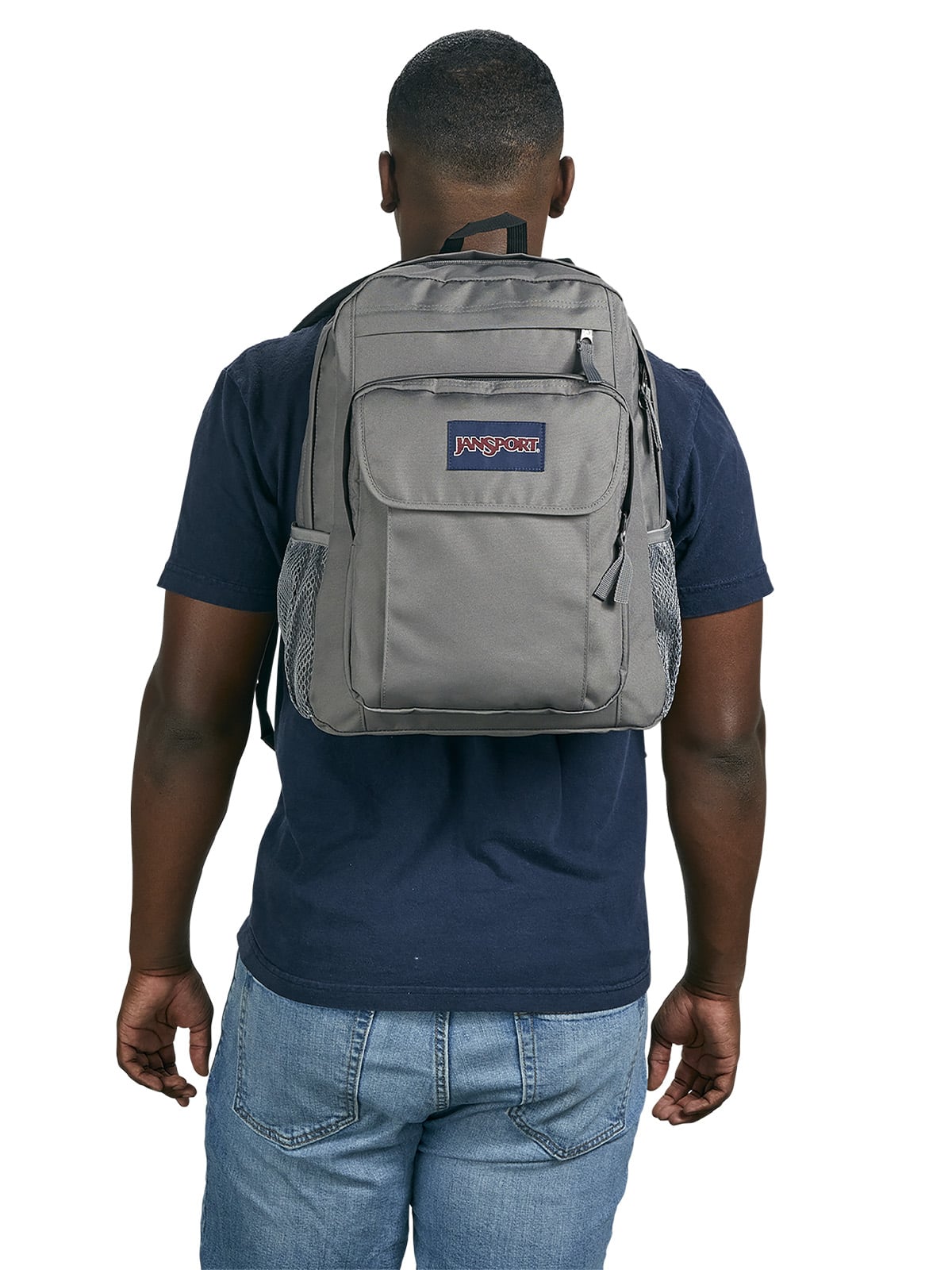 MOCHILA JANSPORT UNION PACK GRIS UNISEX - 6
