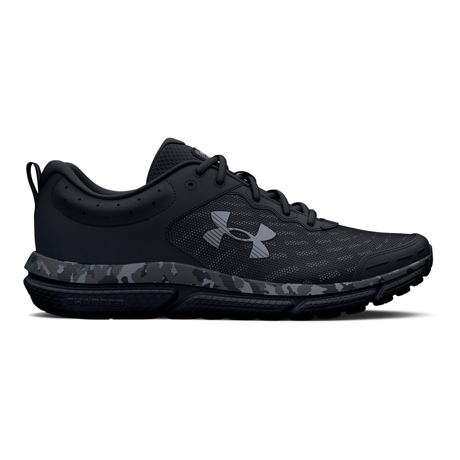 ZAPATILLAS HOMBRE UNDER ARMOUR RUNNING NEGRO CHRGD ASSERT 10 CAMO CUERO - 1