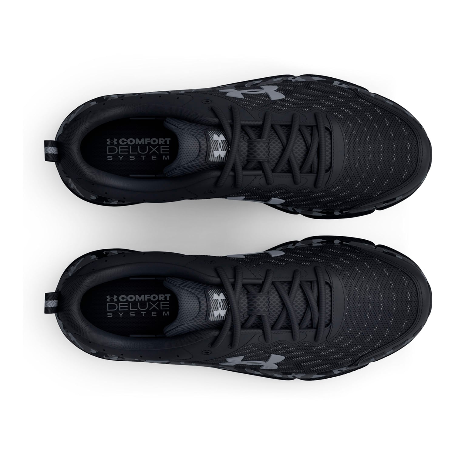 ZAPATILLAS HOMBRE UNDER ARMOUR RUNNING NEGRO CHRGD ASSERT 10 CAMO CUERO - 5