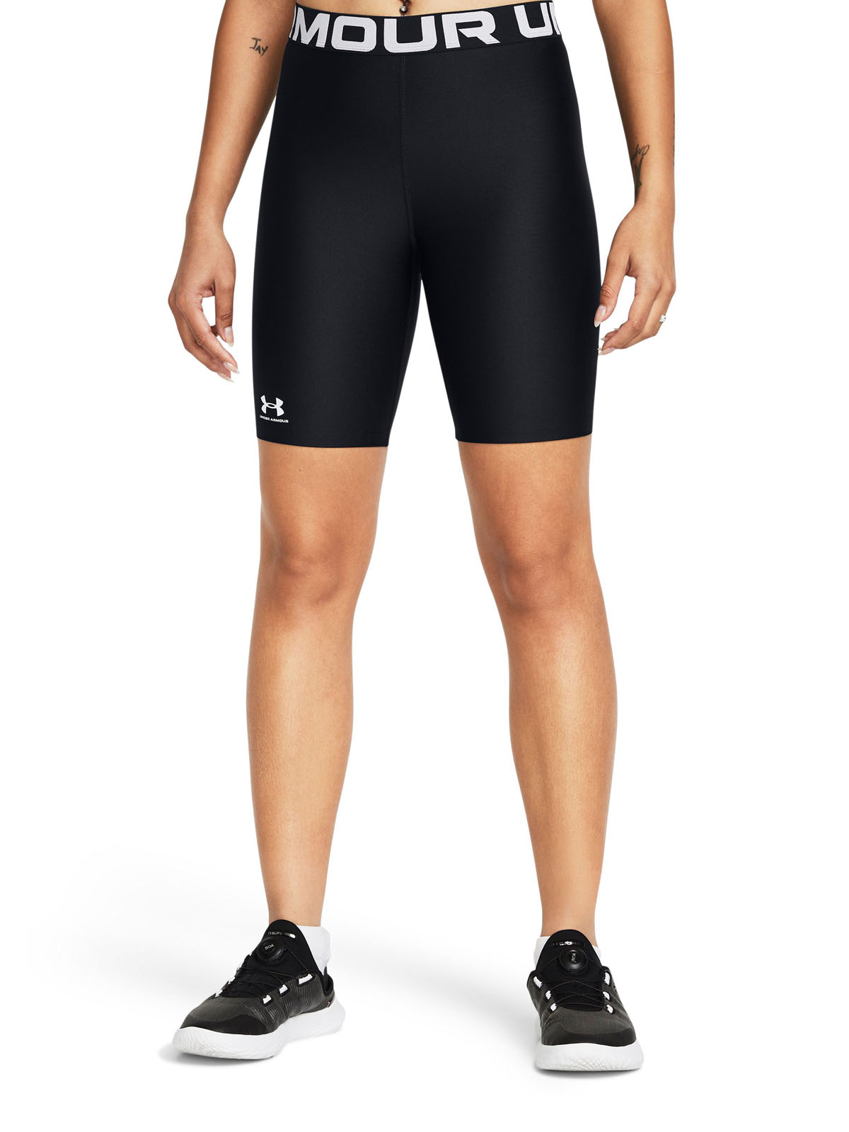 SHORTS MUJER UNDER ARMOUR NEGRO HEATGEAR® DE 8' - 4