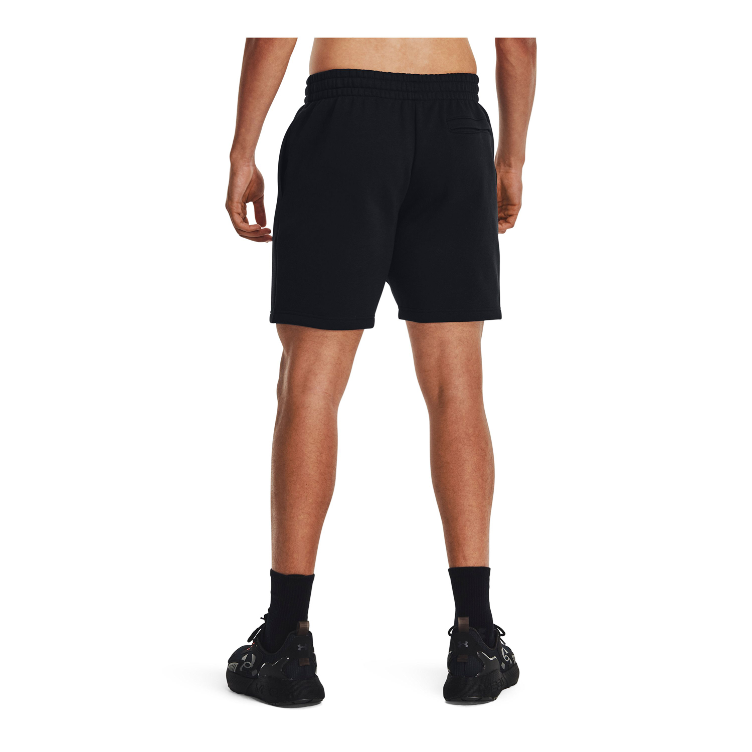 SHORTS HOMBRE UNDER ARMOUR NEGRO DE POLAR UA ICON - 5