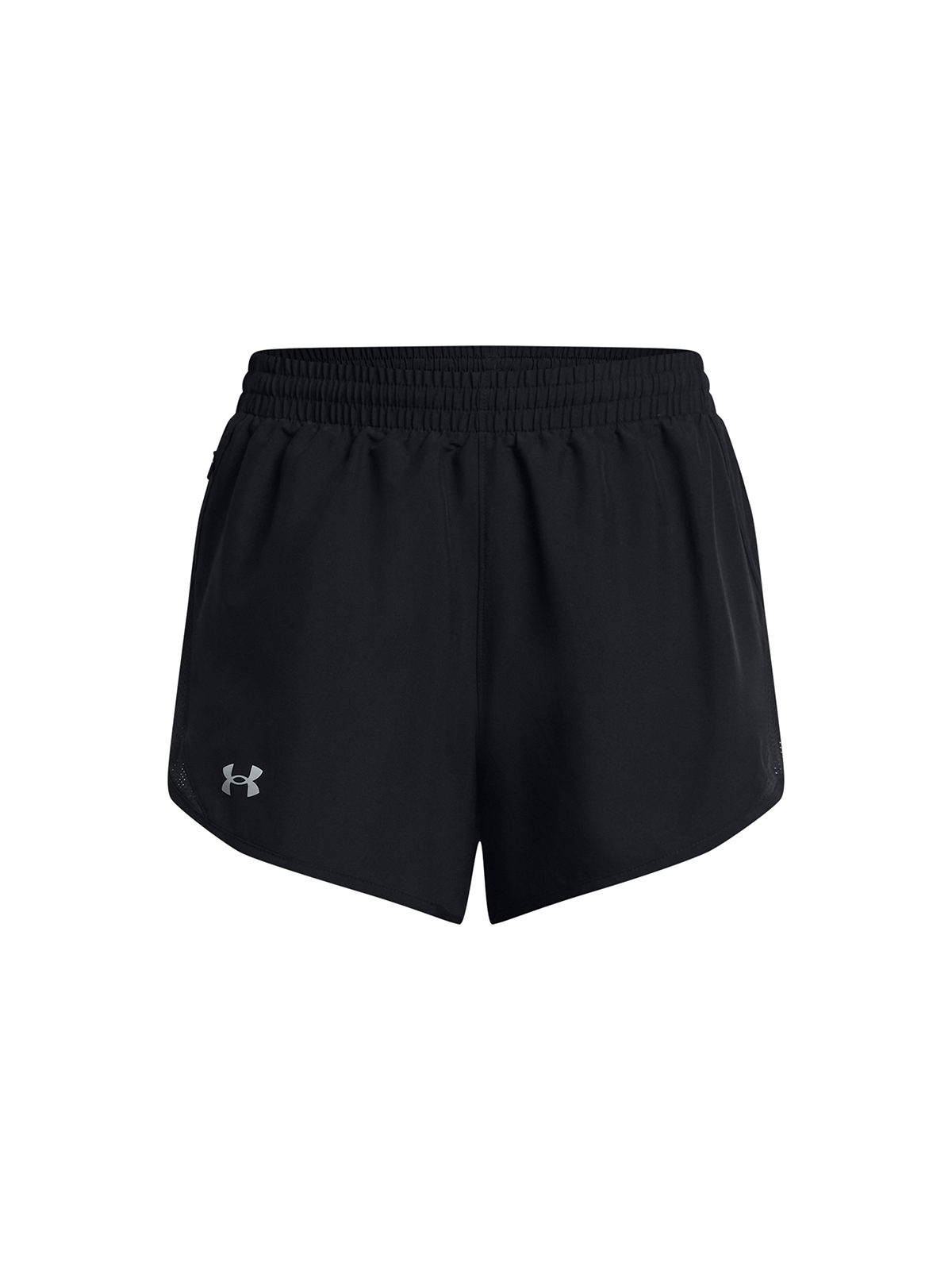 SHORTS MUJER UNDER ARMOUR NEGRO UA FLY-BY DE 3' - 1