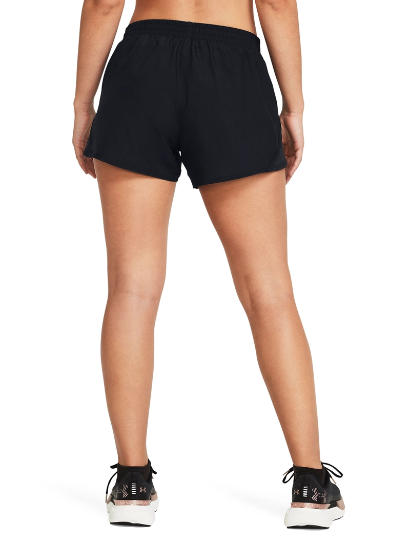 SHORTS MUJER UNDER ARMOUR NEGRO UA FLY-BY DE 3' - 5