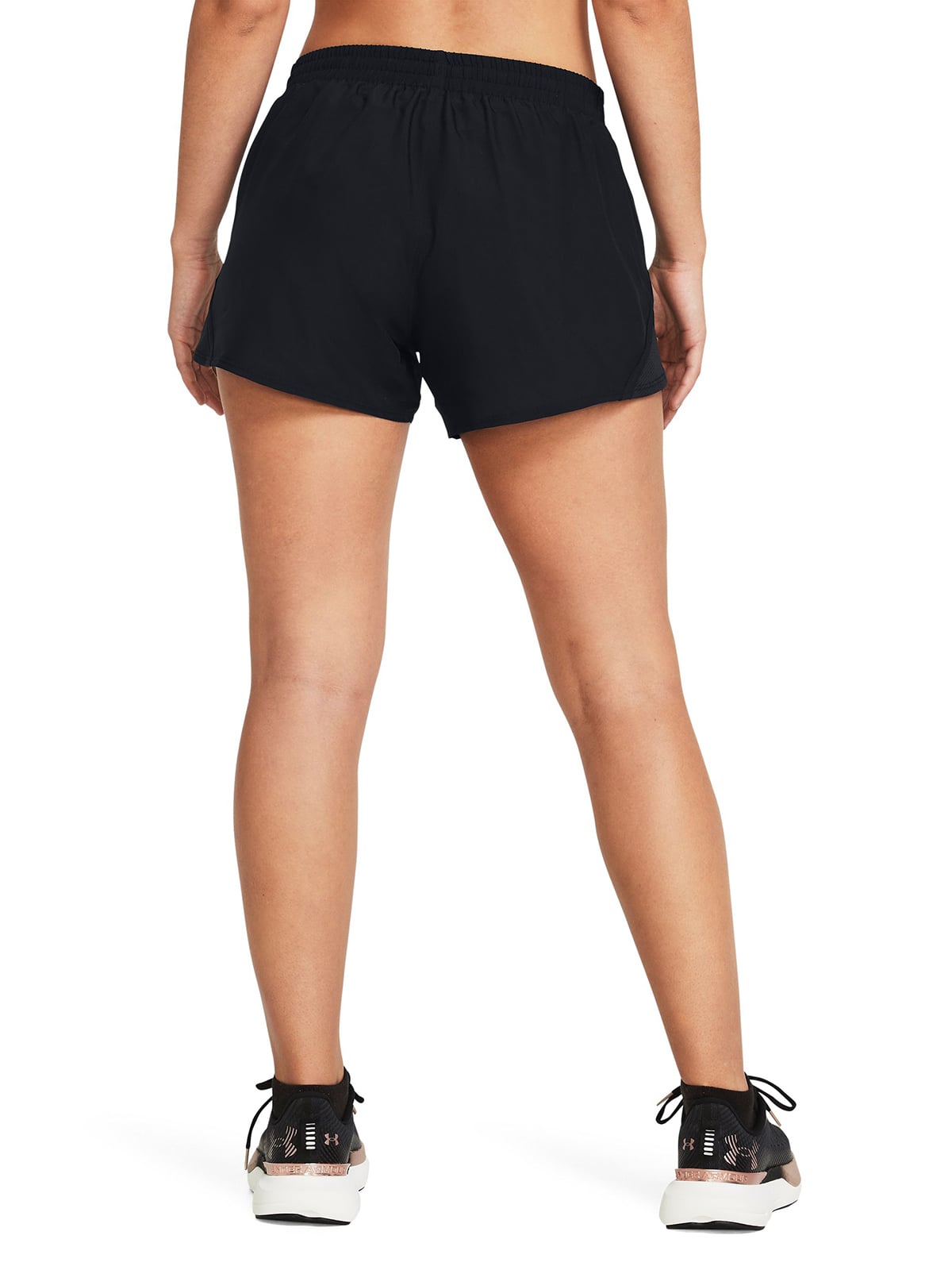SHORTS MUJER UNDER ARMOUR NEGRO UA FLY-BY DE 3' - 5