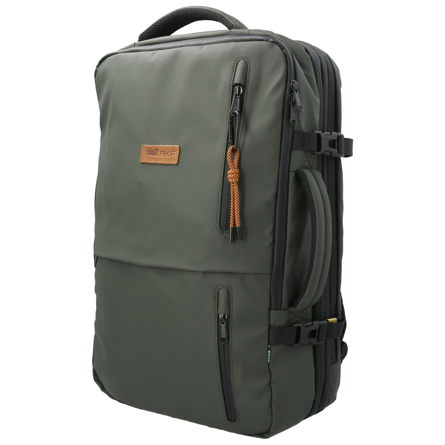 MOCHILA ROCKFORD WR GRANT II BACKBAG VERDE FIB RECICLADA UNISEX - 2