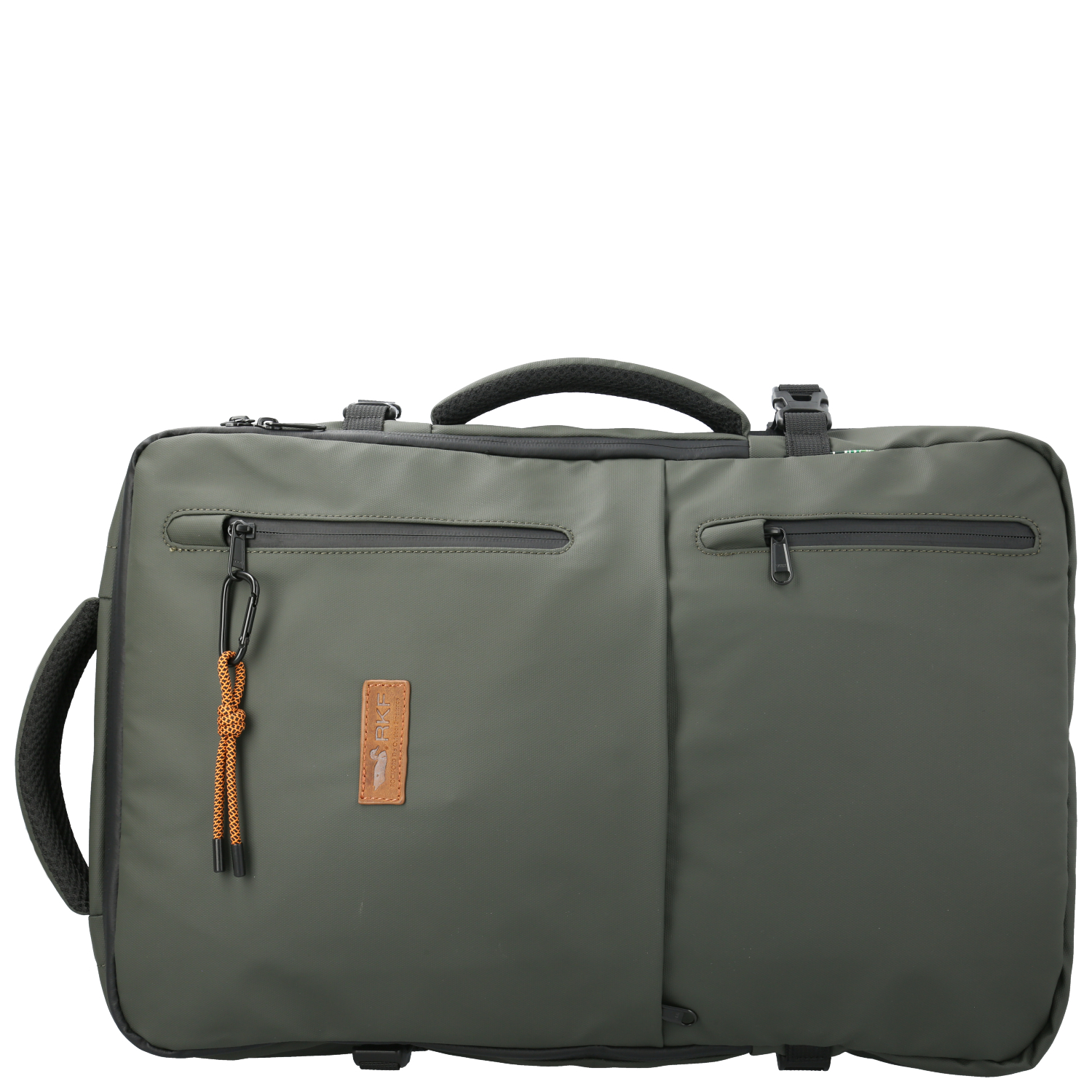 MOCHILA ROCKFORD WR GRANT II BACKBAG VERDE FIB RECICLADA UNISEX - 6