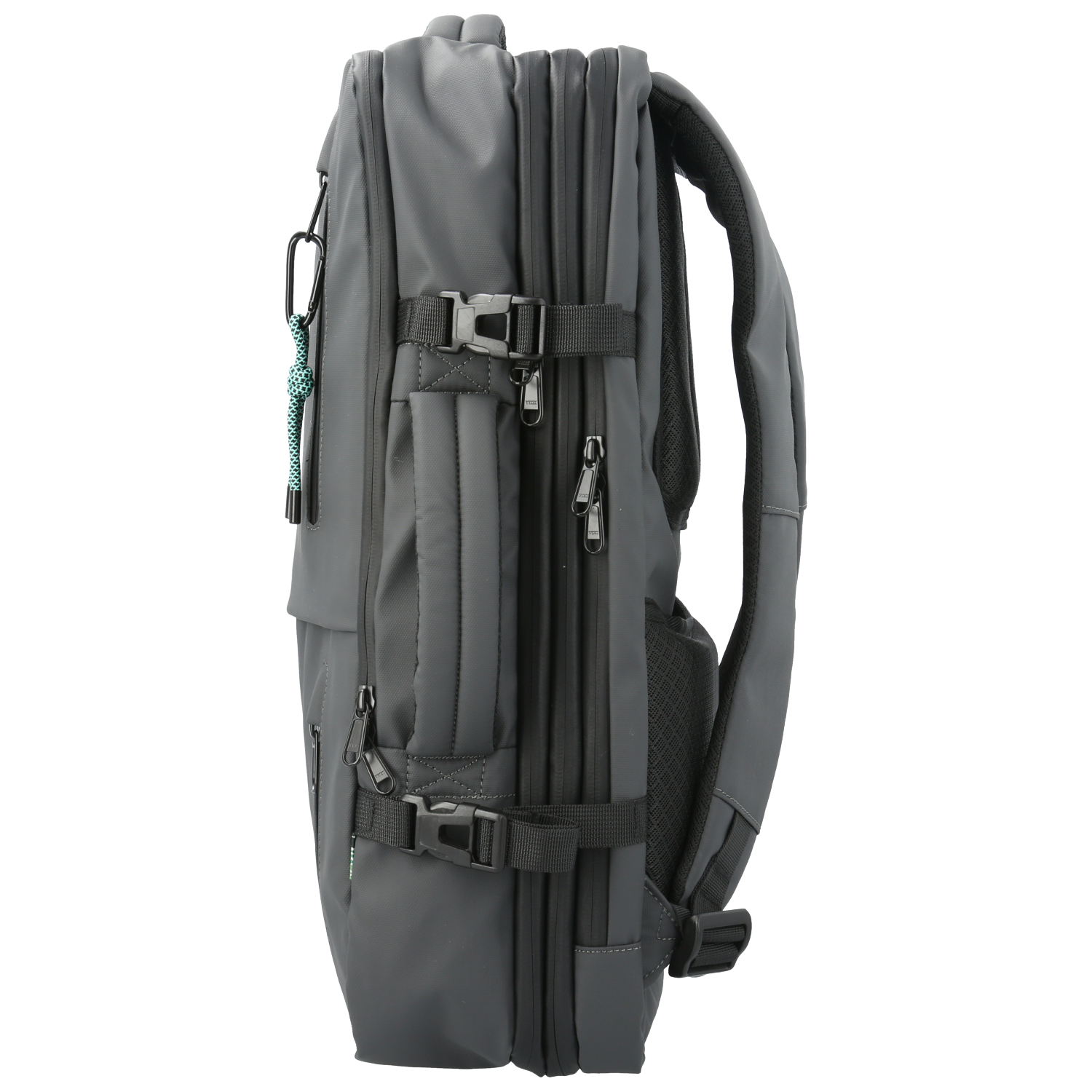 MOCHILA ROCKFORD WR GRANT II BACKBAG GRIS FIB RECICLADAS UNISEX - 4