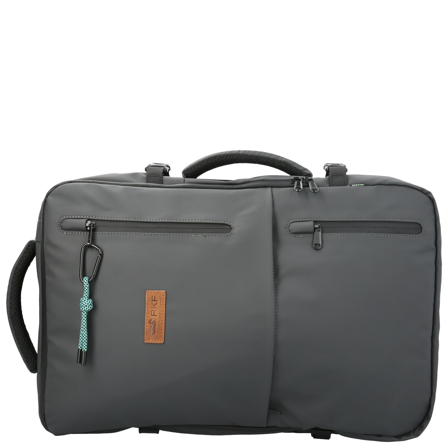 MOCHILA ROCKFORD WR GRANT II BACKBAG GRIS FIB RECICLADAS UNISEX - 6