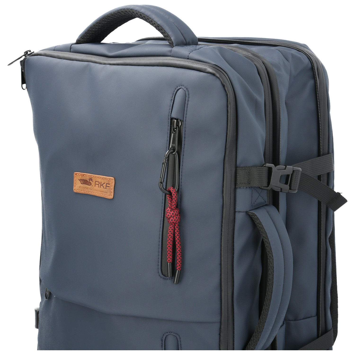 MOCHILA ROCKFORD WR GRANT II BACKBAG AZUL FIB RECICLADAS UNISEX - 7