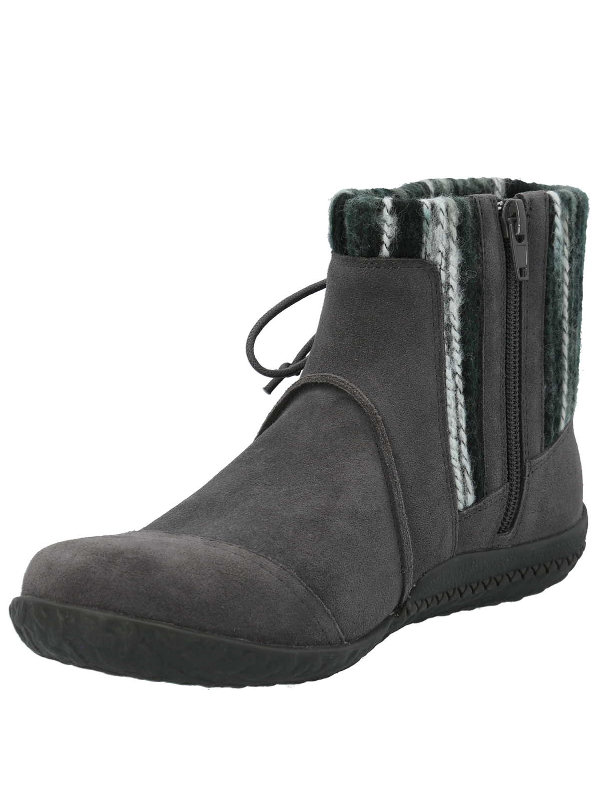 BOTÍN MUJER CUERO GRIS CUSIA ROCKFORD CASUAL - 4