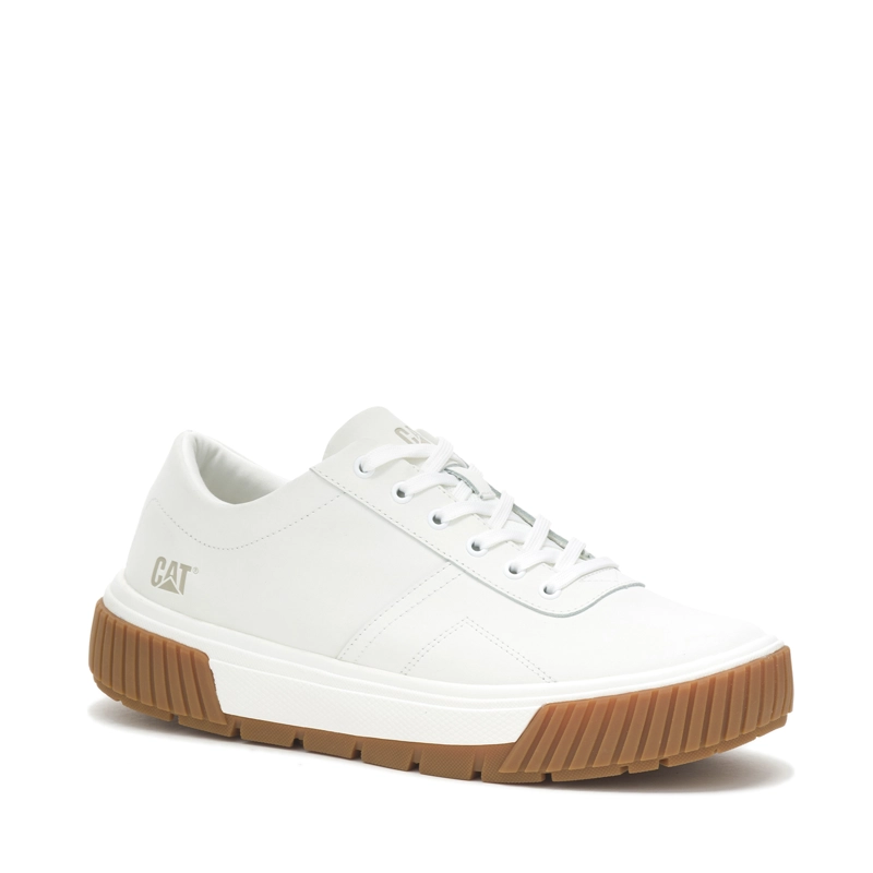 ZAPATILLA CUERO MUJER AMP BLANCO - 1