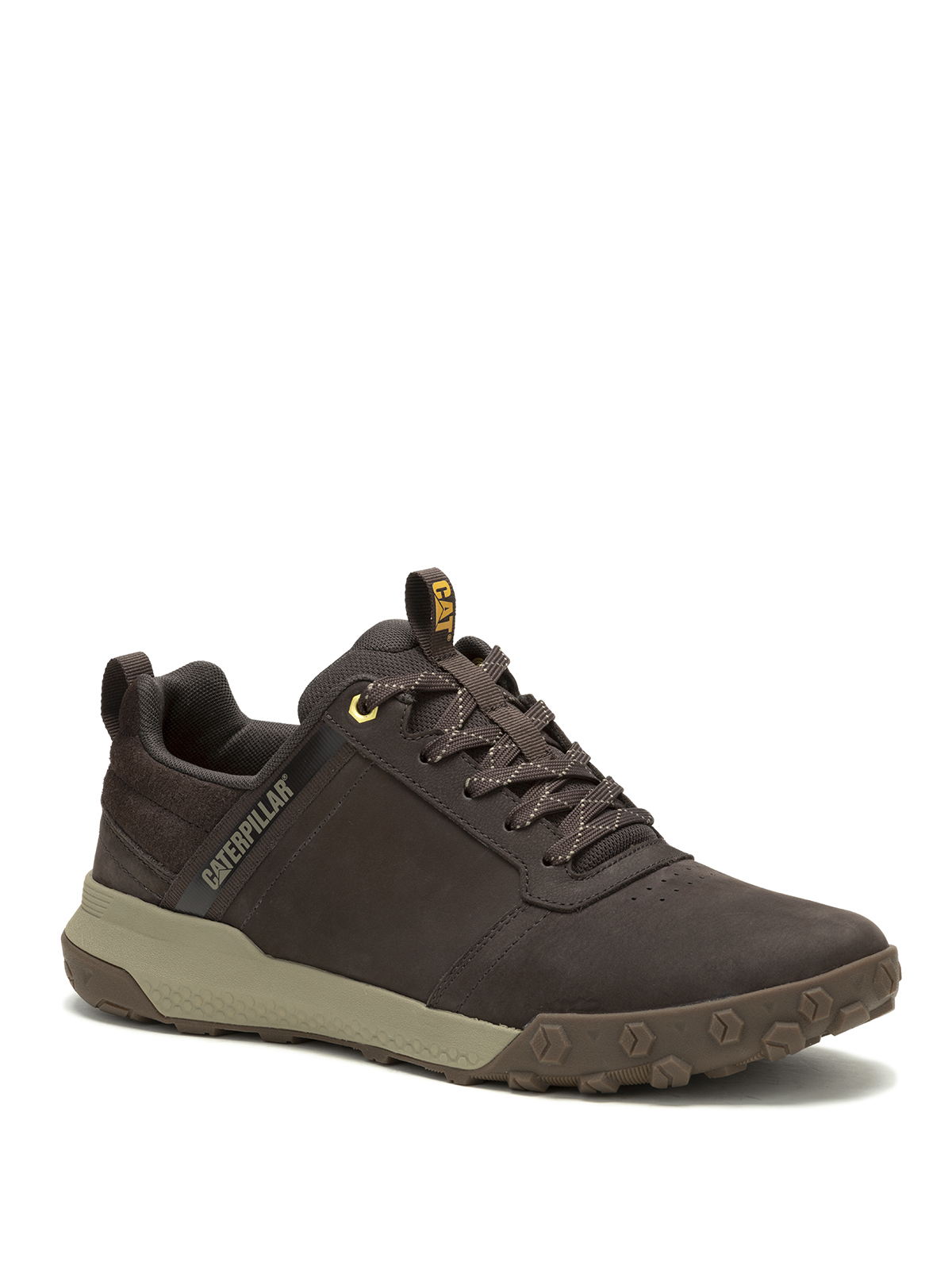 ZAPATILLA CUERO HOMBRE HEX READY LO CAFÉ CAT - 1