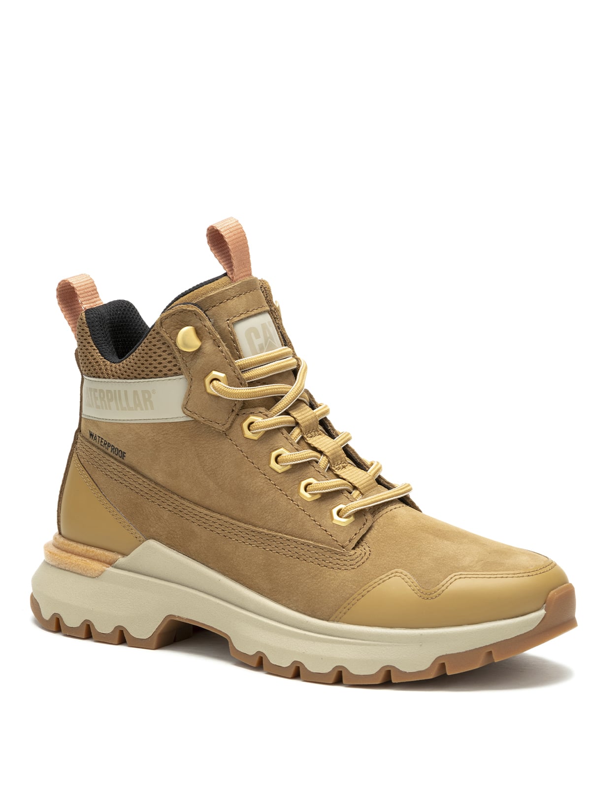 ZAPATILLA CON CAÑA MUJER COLORADO SNEAKER WP BEIGE CAT - 1